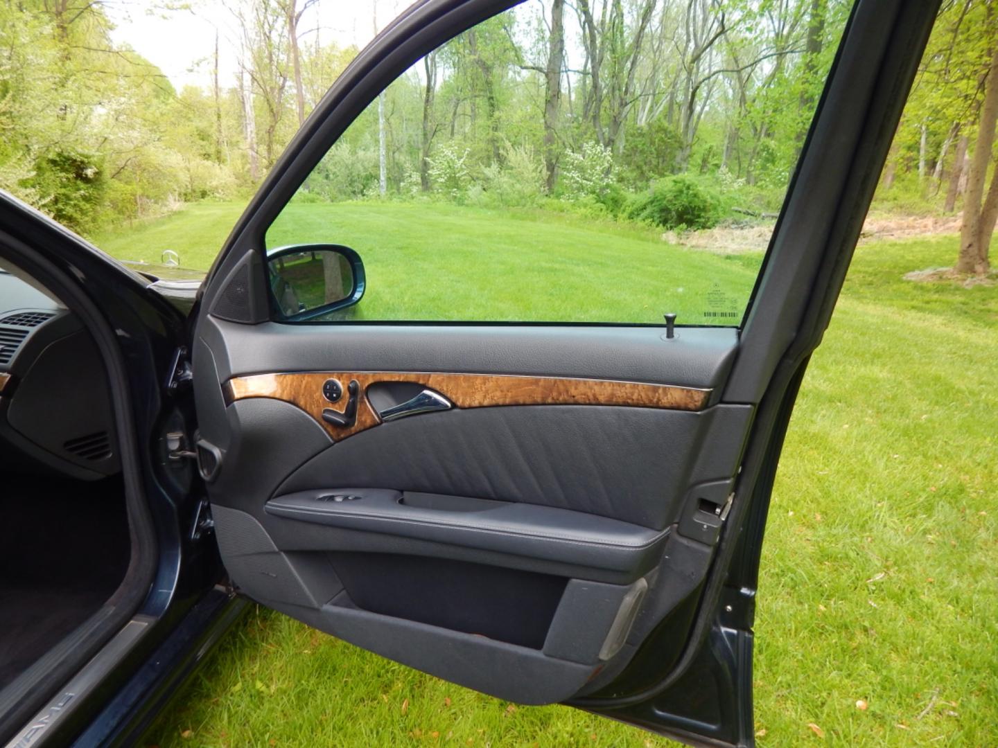 2005 Blue /Black Leather Mercedes-Benz AMG E55 AMG (WDBUF76J45A) with an 5.4L V8 SOHC 24V SUPERCHARGED engine, 5-Speed Automatic Overdrive transmission, located at 6528 Lower York Road, New Hope, PA, 18938, (215) 862-9555, 40.358707, -74.977882 - Here for sale is a super cool, very rare, 2005 Mercedes-Benz E55 AMG. Under the hood is one of Mercedes best V8's, the supercharged 5.4 liter. It puts the power to the rear wheels via an automatic 5 speed transmission equipped with push button speed shift technology. Options include: keyless entry - Photo#24